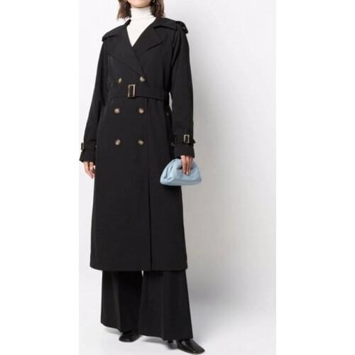 JINGZHI Women's Black Raincoats