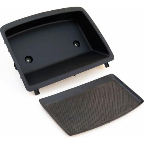 RWSYPL Black ABS Dashboard Debris Tray Storage Box For VW Jetta 5 Golf 5 MK5 MKV Rabbit 1K0 857 921 D 1K0 858 719 C 1K0857921D