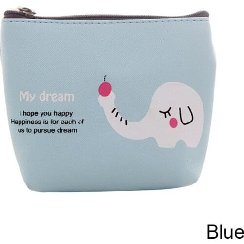 40PCS / LOT Purse Coin Wallet Cute Animal Coin Purse Women Zipper Mini Money Bag Card Holder Bag