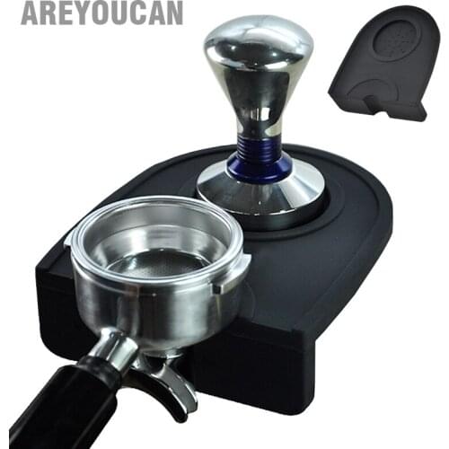 Areyoucan High Quality Espresso Coffee tamper mat Silicon rubber corner mat(no coffee stamper) Slip-Resistant Pad Tool