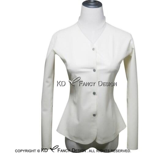 KRARUPIZE Womens White Shirts