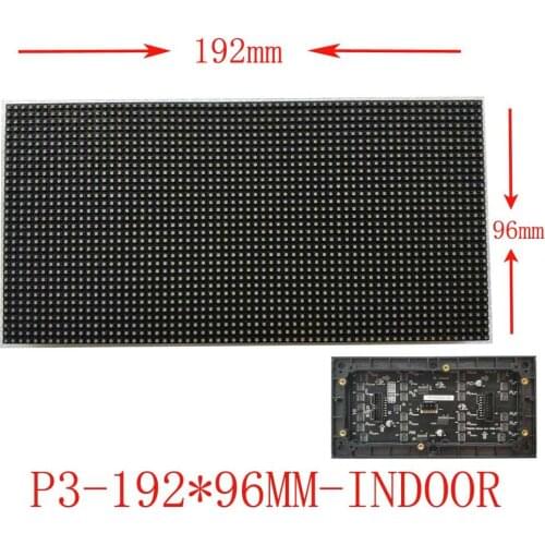 P3 small module matrix led display adversting