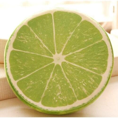 3D Simulation Fruit Pillow Soft Plush Toy 40cm Creative Office Chair Sofa Cushion Washable Cute Doll Birthday Gift For Girl