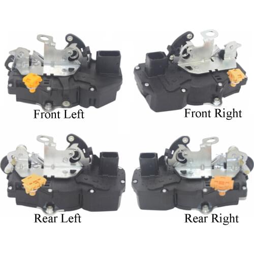 4SIDES FRONT REAR LEFT RIGHT SIDE DOOR LOCK ACTUATOR FOR CHEVROLET SUBURBAN 1500 SILVERADO CADILLAC ESCALADE GMC