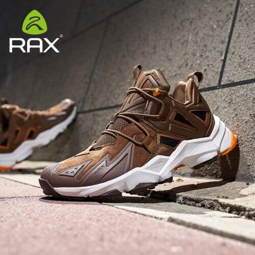 Rax Men Running Shoes Outdoor Sports Sneakers Unisex Breathable Jogging Shoes Cushioning Footwear Men Trainers Athletic Sneakers