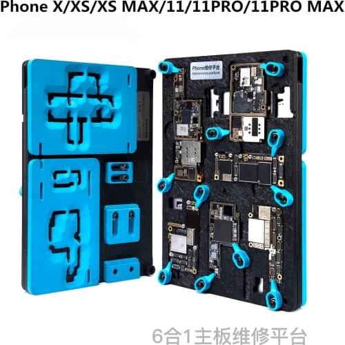 Qianli motherboard repair fixture For phone x/xs/xs max/11/11pro/11pro max main board positioning desoldering chip tin planting