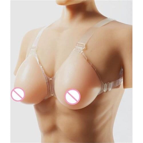 Crossdresser Breast A B C Cup Shoulder strap Silicone Breast Forms Fake Boobs False Breasts Artificial Breast free shipping