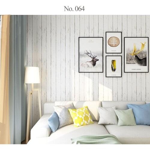 45X600CM Waterproof DIY Wood Grain Stickers PVC 3D Wallpaper Self Adhesive Wallpaper for Living Room Bedroom Home Decor