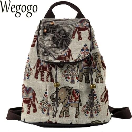 Wegogo Women's Backpacks With Prints