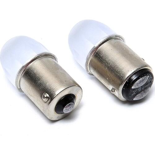 WTS wholesale 200Pcs 1156 ba15s 3SMD Flood lens car led turn signal light 1157 tail stop brake light stop lamp for car styling