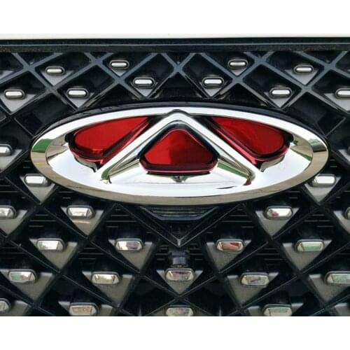 Front Grill Rear Badge Car Cap Trunk Emblem For Chery Tiggo 7 Pro 2020 2021 Steering Wheel Sign Aluminium Alloy Decorative Parts