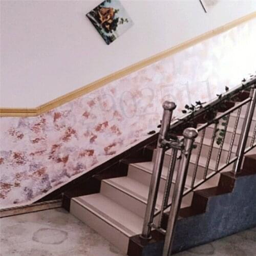 3D Waterproof Border Wall Sticker Top Corner Line Wall Edge Strip Wall Waist Line Sticker Tiles Wallpaper Border Home Wall Decor