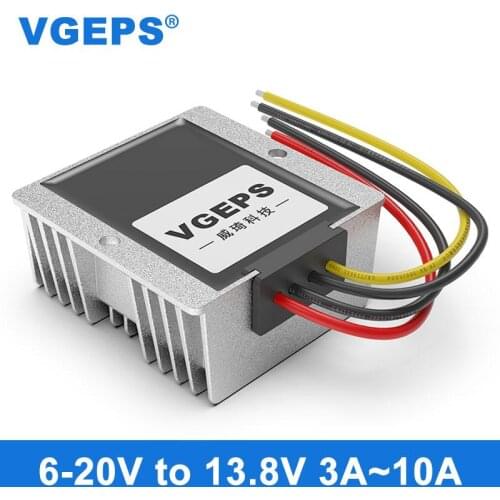 6-20V to 13.8V DC power supply voltage regulator module 12V to 13.8V car radio DC buck-boost power supply