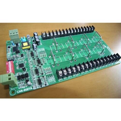 8 Channel Large current 20A DC current signal acquisition module 24-bit current input RS485 modbus module