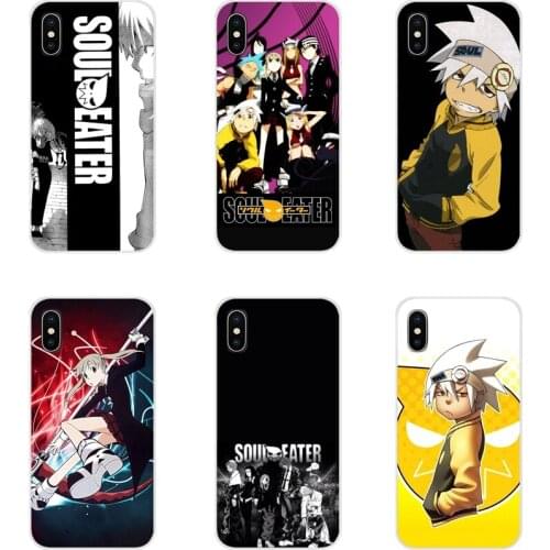 Accessories Phone Cases Covers For Xiaomi Mi4 Mi5 Mi5S Mi6 Mi A1 A2 5X 6X 8 9 Lite SE Pro Mi Max Mix 2 3 2S anime Soul Eater