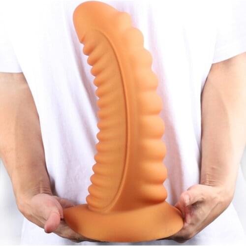 Newest Liquid Silicone Super Large Anal Butt Plug Male Prostate Massage Female Huge Anus Vagina Expansion Sex Toys For Men Women