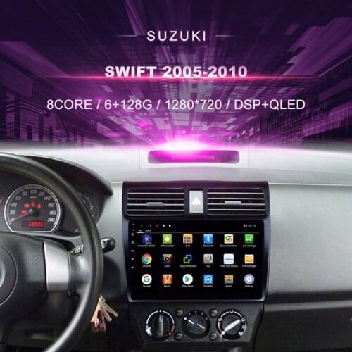 Car DVD For Suzuki Swift (2005-2010) Car Radio Multimedia Video Player Navigation GPS Android 10.0 Double Din