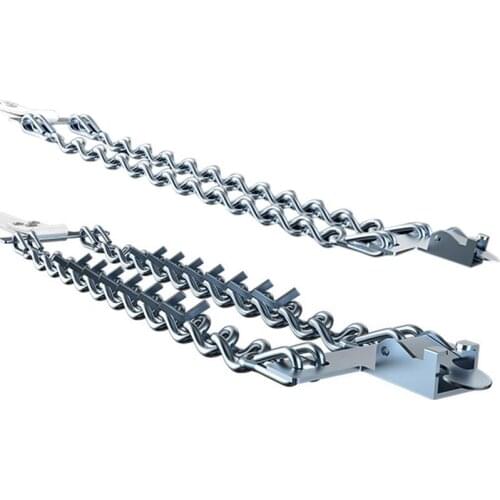 Car Snow Chain Anti-Skid Wear-Resistant Bold Manganese Steel Ice-Breaking Nails for Winter Snow Muddy Road Type