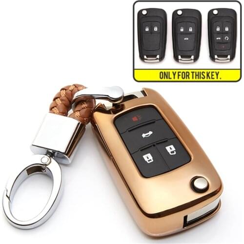 TPU Car Key Case Keyring For Opel Astra Zafira Vivaro Antara Insignia Mokka Corsa Vectra Meriva A K B D Flip Key Cover FOB Shell