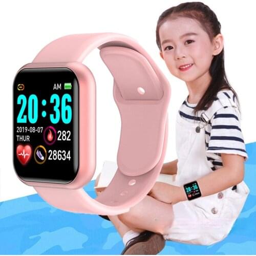2021 Childrens Wrist Kids Smart Watch Boy girl Wristwatches Electronic Clock Fitness Monitor Pedometer Gift Reloj inteligente