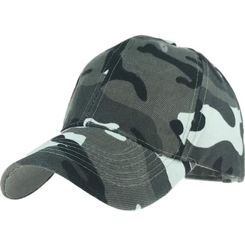 Camouflage Baseball Cap Snapback Hat Fashion Women Men Summer Hip Hop Casual Caps Retro Casquette gorras para hombre