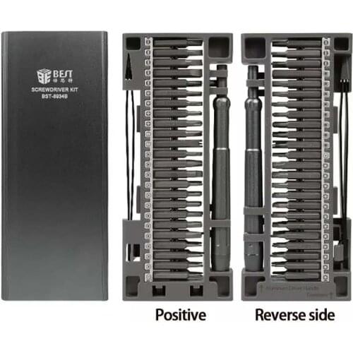 50 in 1 Screwdriver Set Precision Magnetic Screw Driver Bits Torx Hex Bit Handle Mobile Phone Watch Repair Screwdrive Kit Tools