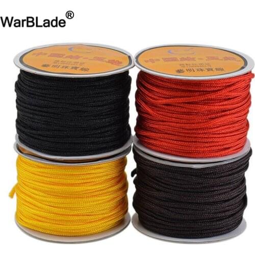 22m 2mm Cotton Cord Nylon Thread Cord Chinese Knot Cord Plastic String DIY Rope Bead Shamballa Bracelet Necklace Jewelry Making