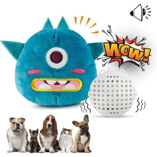 3th Generation New Automatic Dog Toy Interactive Plush Squeaky Giggle Ball Electronic Jumping Ball Cat Dog Supplies