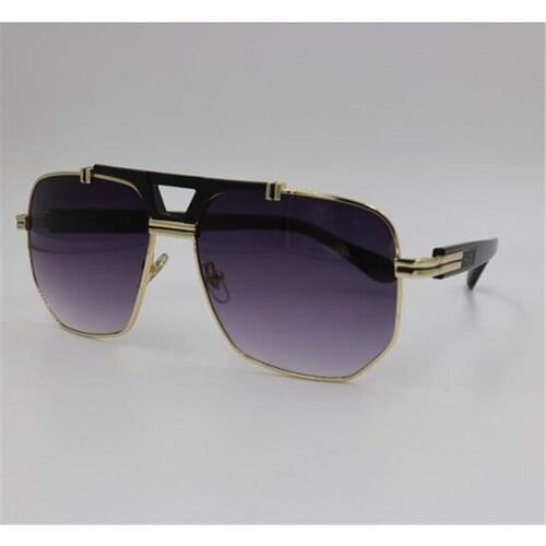 Womans new square sunglasses Contains black leather boxes High quality sunglasses 9884H