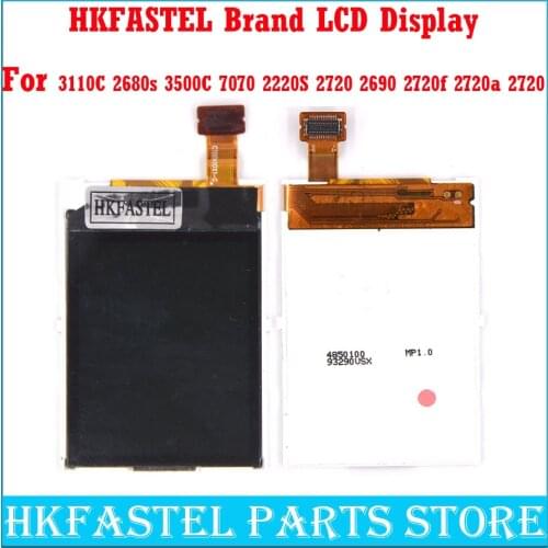 HKFASTEL Original LCD display for Nokia 3110 2680s 3500C 7070 2220S 2720 2690 Phone LCD screen repair replacement parts