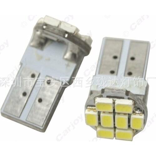 Manufacturer Direct Sale Automobile LED Bulb 12V T108smd 1206 License Plate Lamp LED Lamp T10 LED Led Lights for Car