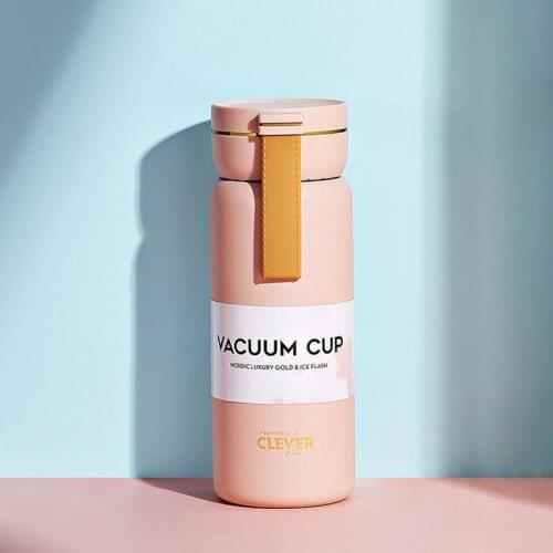 New Stainless Steel Tumbler Travel Water Bottle Coffee Insulated Thermos Bottles 400ml Vacuum Flask Tea Cup Hot Water Thermos