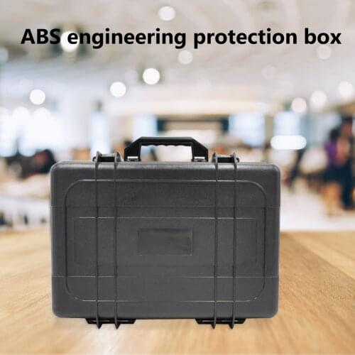 Waterproof Equipment Camera Storage Box Anti-Vibration Organizer Case with Sponge Photography Protect Toolbox Suitcase