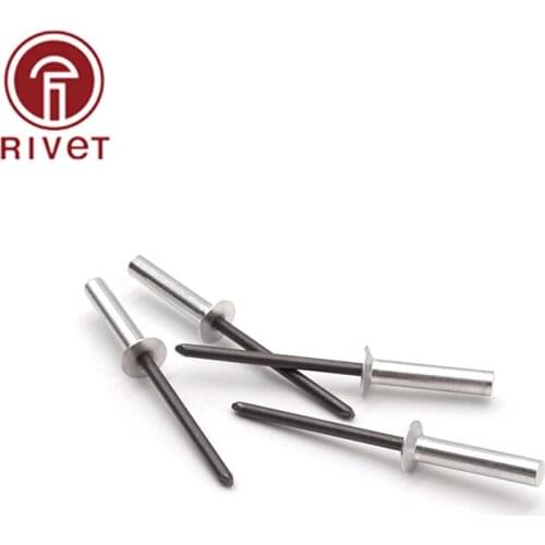 10pcs M4.8 DIN 15974 Aluminum Countersunk Head Closed End Blind Rivet Sealed Blind Rivet Water Air Tightness Rivets