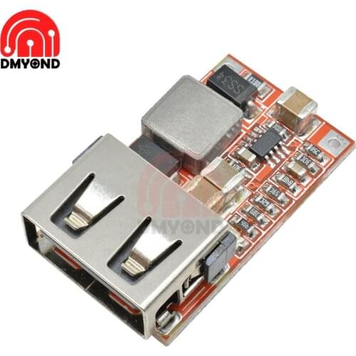 6V-24V 24V to 5V 3A Car Charger Module DC Buck Step Down Converter Power Supply Module 500KHz Voltage Regulator Power Transforme