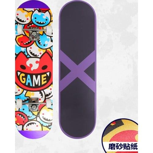 Anime Sk8 The Infinity Miya Chinen Cosplay Skateboard Props 1:1 Ratio Restoration Skate Board Halloween Costumes Accessories