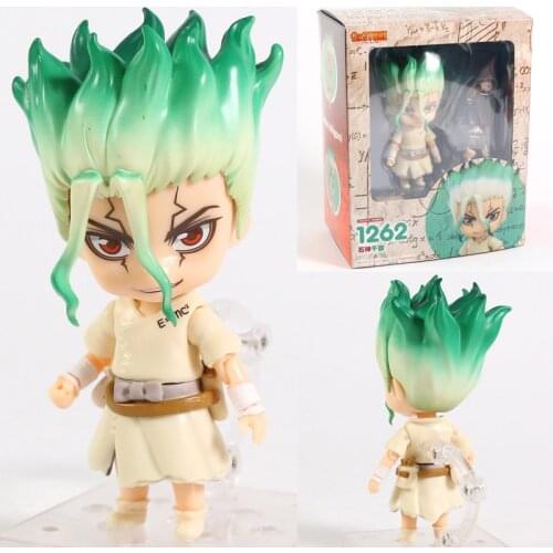1262 Dr. Stone Senku Ishigami Action Figure Collectible Model Toy Doll Christmas Birthday Gift