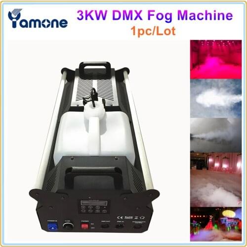 1pc/Lot 3000W Fog Smoke Machine DJ DMX Remote Stage Effect Fogger Professional Stage Equipment Fog Ejector Machine