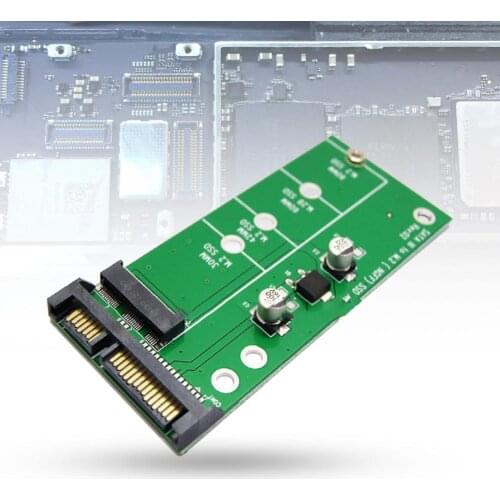 Hard Drive Converterter Compact High-speed Thin M.2 NGFF to SATA 3 Hard Disk Converter for Desktop Laptop