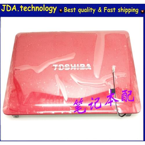 MEIARROW New/org for Toshiba L830 LCD back cover back shell A cover 38BU8LC0I70,RED