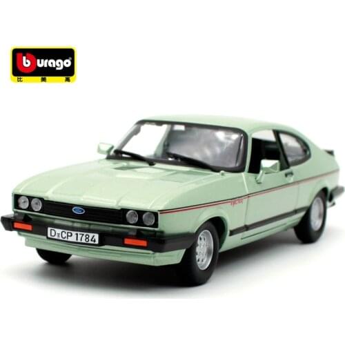 Bburago 1:24 FORD Copri (1982) Vintage sports car model Diecast Model Car Toy New In Box Free Shipping 21093