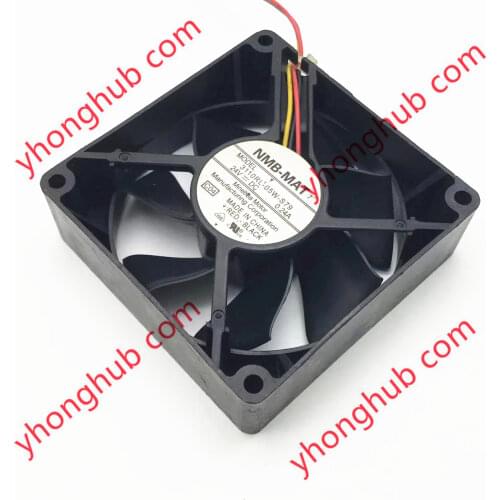 NMB-MAT 3110RL-05W-S79 C04 DC 24V 0.24A 80x80x25mm Server Cooling Fan