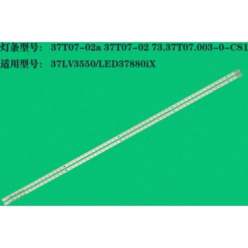 New 100 PCS/lot LED backlight strip for LG 37LV3500 37LV3550 37T07-02a 37T07-02 37T07006-Y4102 T370HW05 73.37T07.003-0-CS1
