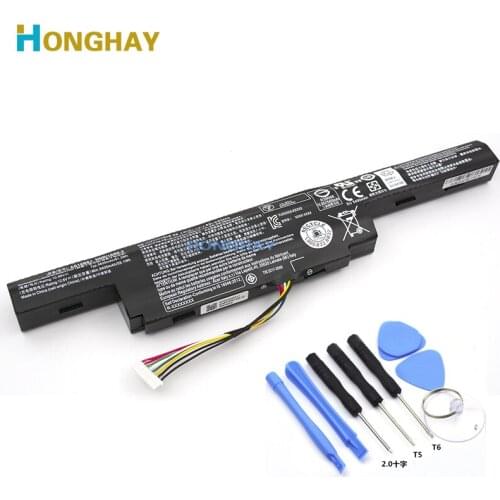 HONGHAY Original AS16B5J AS16B8J Laptop Battery For Acer Aspire E5-575G-53VG Series 15.6" 3ICR19/662-2