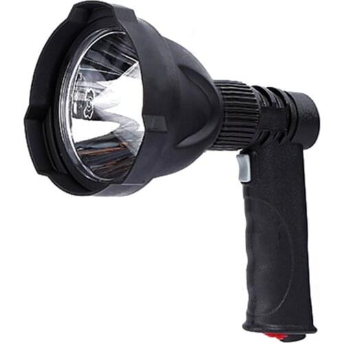 Portable LED Handheld Flashlight LED Torch Spotlight LED Lantern Searchlight Spot Beam for Campe Hunting Daily Use