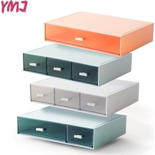 Dustproof Stackable Drawer Storage Box Earrings Ring Display Stand Rack Jewelry Storage Box Necklace Bracelet Organizer Case