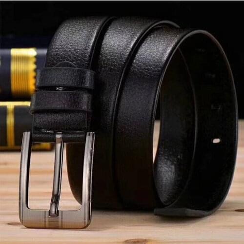 Men High Quality Genuine Leather Belt Luxury Designer Belts Men Cowskin Fashion Strap Male Jeans For Man Cowboy