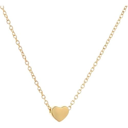 Runda Lady Pendant Necklace 45+5cm Love Heart 316L Stainless Steel Jewelry Fashion Hot Sale