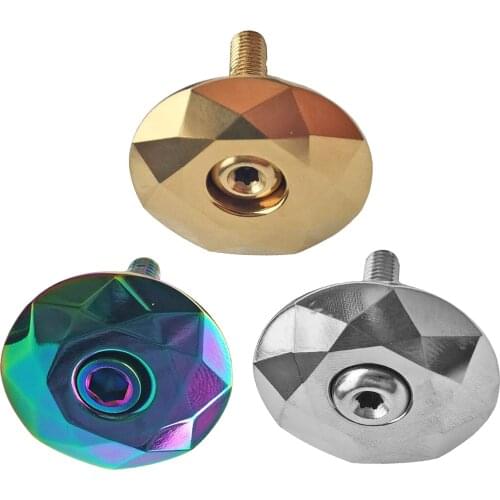 Bicycle Headset Top 1 1/8 "Bowl Aluminum Alloy Cover 28.6mm