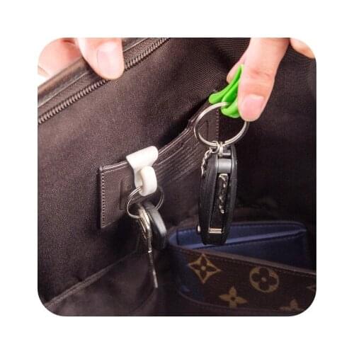 Built-in key holder storage organizer for Keys in Bag Hook for Keys Organization Random Color 1piece